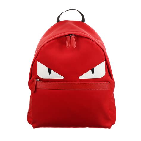 red fendi backpack|fendi backpack for women.